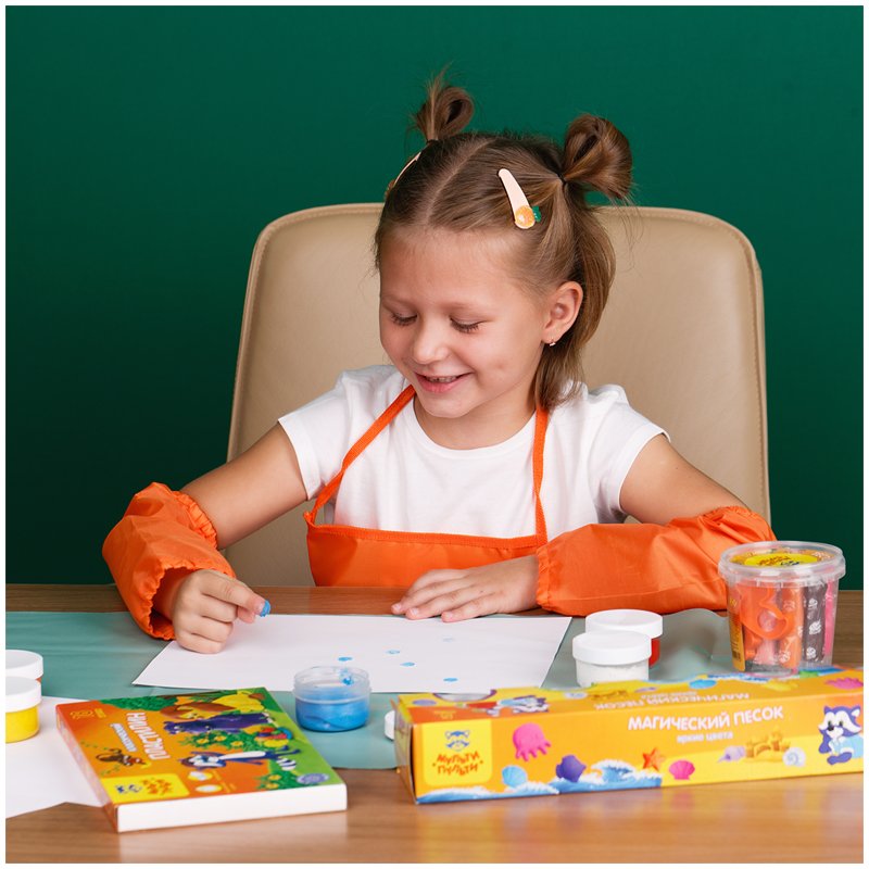 Набор для труда Мульти-Пульти «Для мальчиков», фартук, нарукавники, клеенка