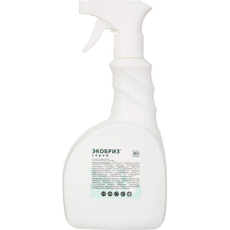 превью Дезинфицирующий спрей Экобриз спиртовой 750 мл
