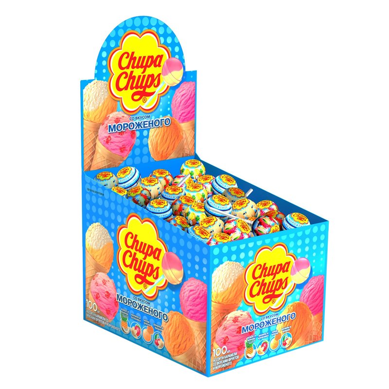 Карамель CHUPA CHUPS (Чупа-Чупс) «Мороженое», 12 г