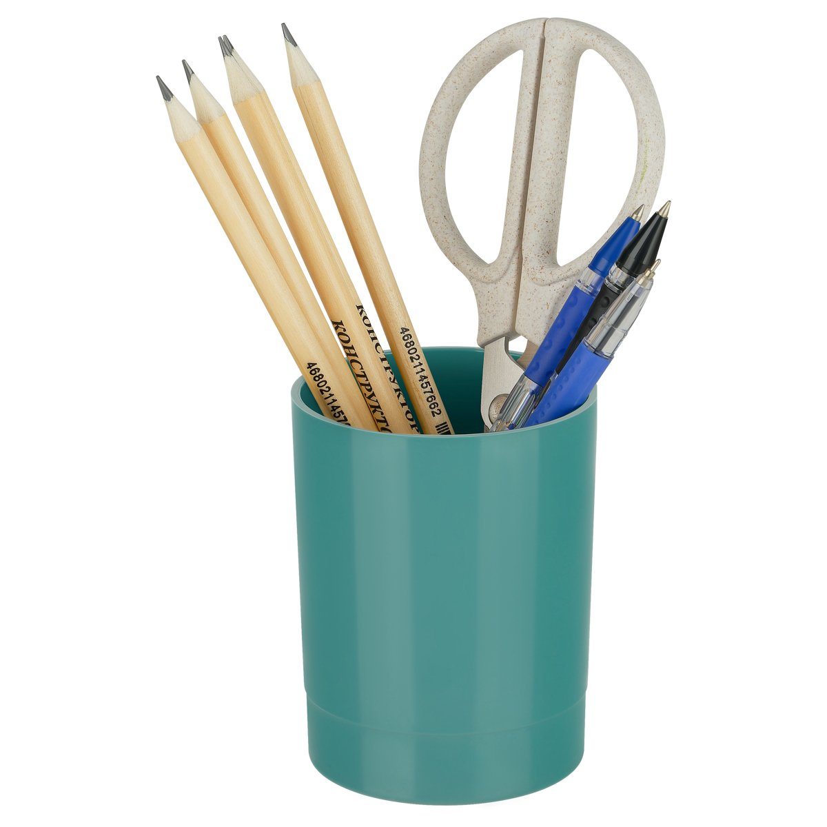 Подставка-стакан Стамм «Офис. Voyage. NY», пластик, круглый, зеленый