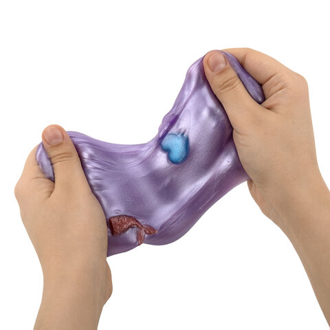 Слайм, слизь с фигурками, русалочки, 200 г, НАБОР 3 шт., JOLLY JOT (ДЖОЛЛИ ДЖОТ)