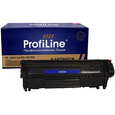 Картридж лазерный универсальный ProfiLine Q2612A/FX-10/703 чер. для HP/Canon
