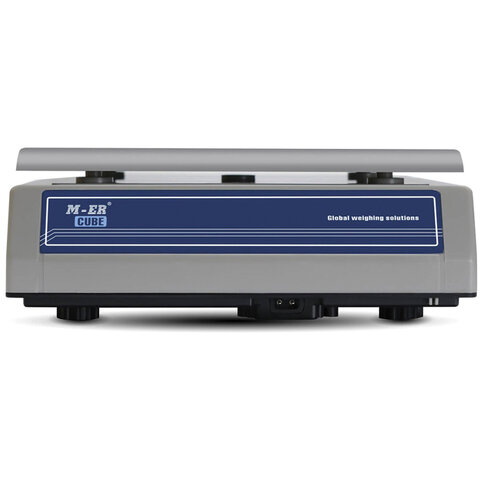 Весы фасовочные MERCURY M-ER 326F-32.5 LCD (0.1-32 кг), дискретность 5 г, платформа 255×210 мм, без стойки