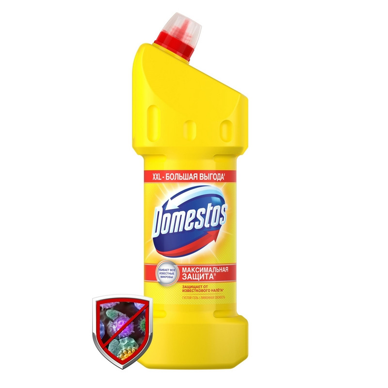 Средство для сантехники универсальное Domestos Лимонная Свежесть 1.5 л