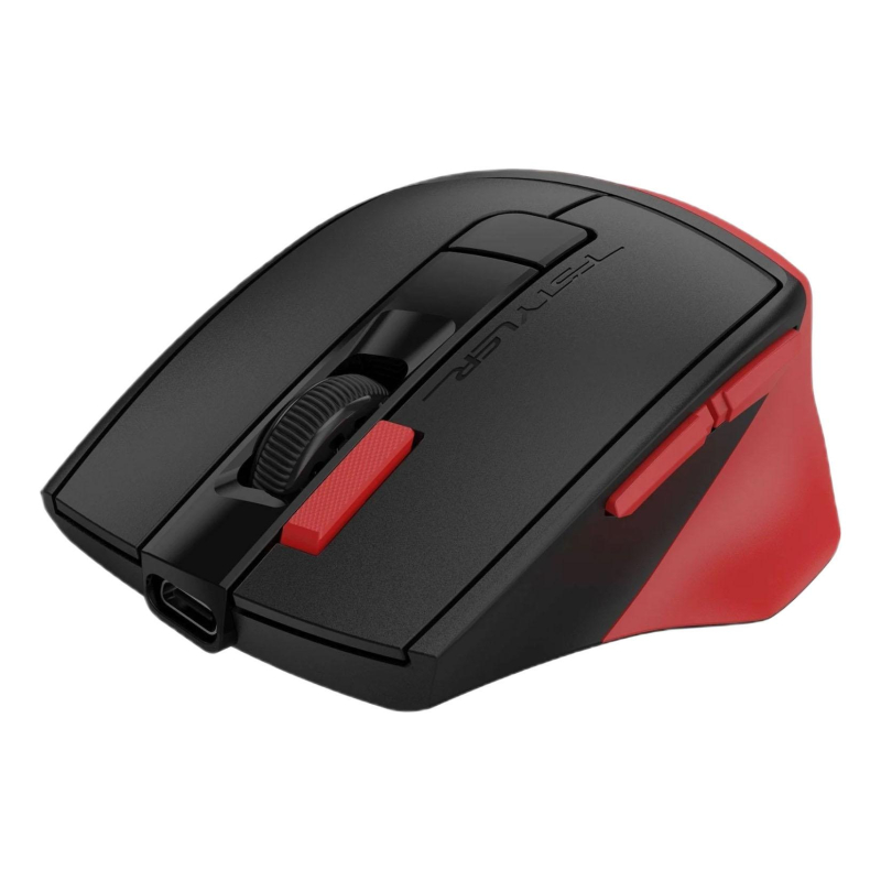 Мышь компьютерная A4Tech Fstyler FG45CS Air красный/черный 2000dpi/WLS USB