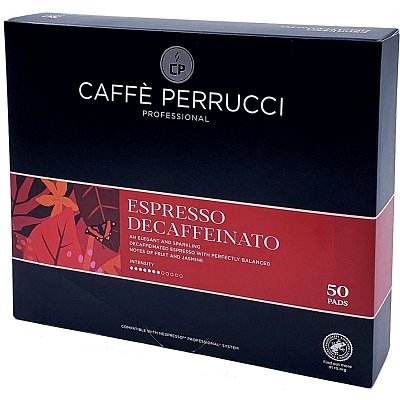 Кофе в капсулах Caffe Perrucci Espresso Decaffeinato (Nespresso Pro)50шт/уп
