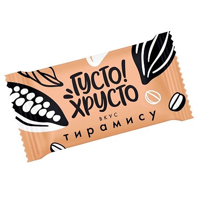 Конфеты ГустоХрусто Тирамису вафельные 0.5кг