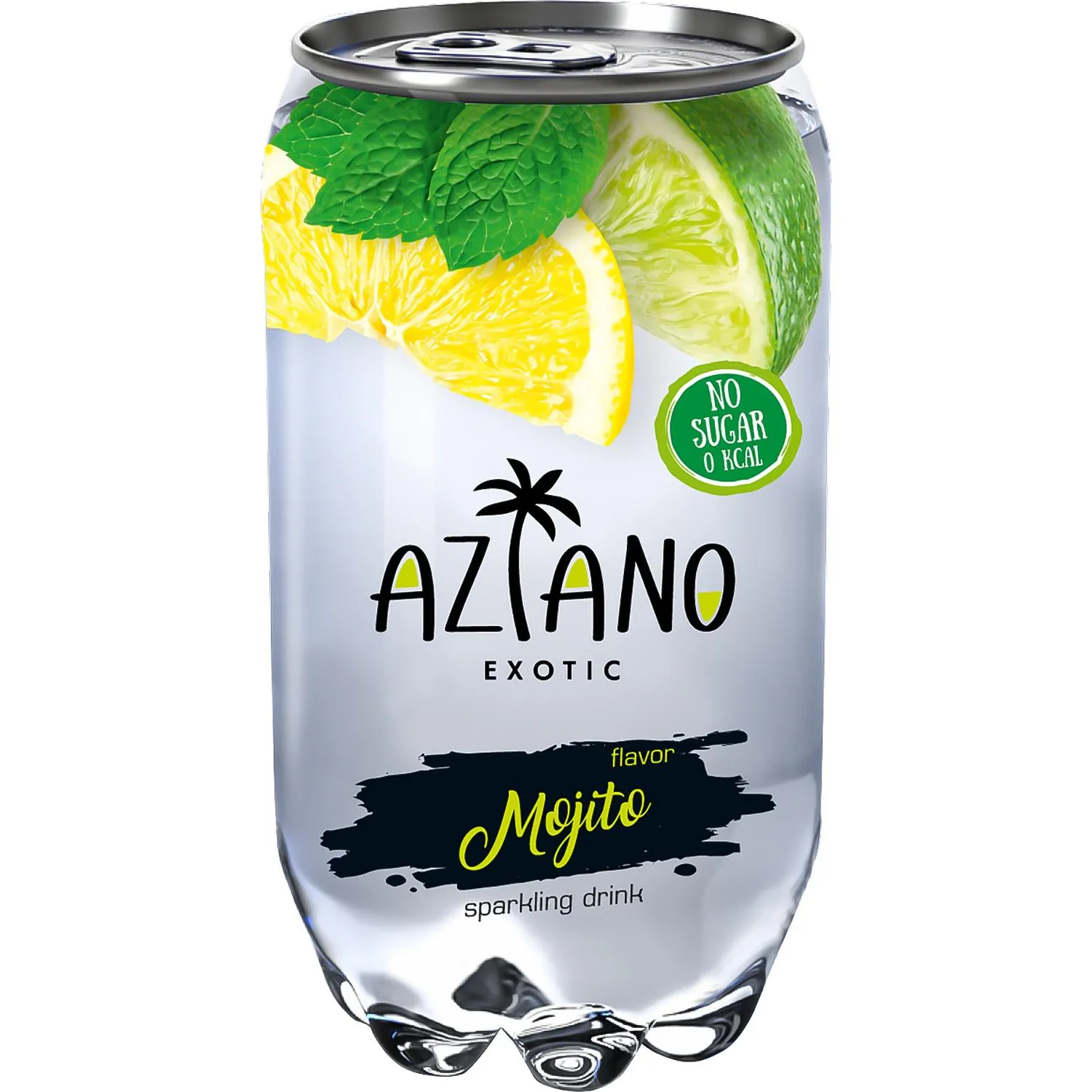 превью Напиток Aziano Mojito, газ ж/б 0.35л