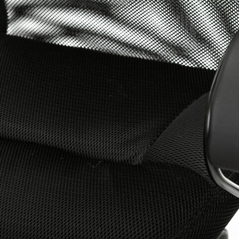Кресло офисное BRABIX PREMIUM «Stalker EX-608 PL», ткань-сетка/кожзам, черное, 532090