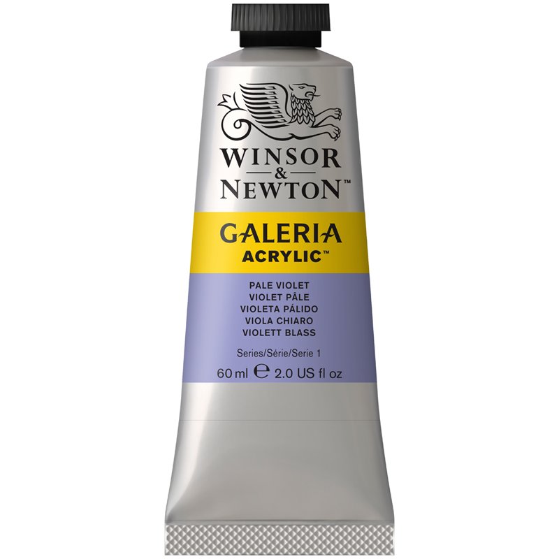 превью Краска акриловая художественная Winsor&Newton «Galeria», 60мл, туба, бледно-фиолетовый