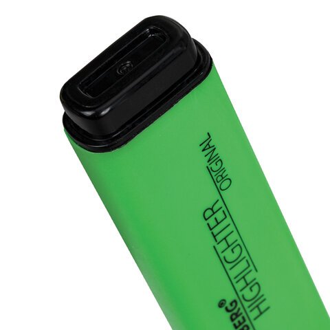 Текстовыделитель BRAUBERG «ORIGINAL NEON», ЗЕЛЕНЫЙ, линия письма 1-5 мм