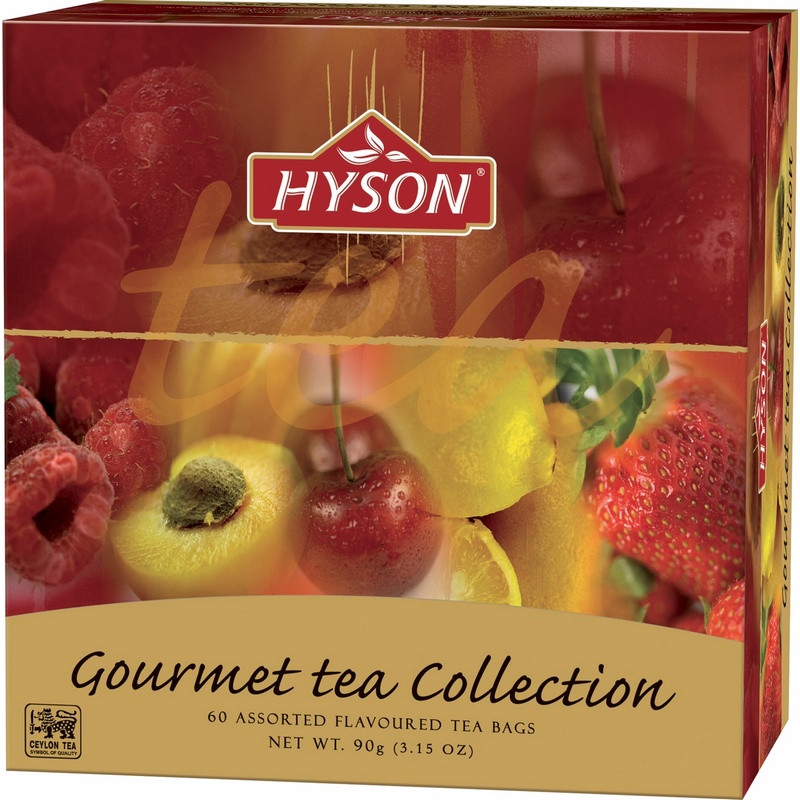превью Чай HYSON черн. Gurmet Tea Collection 60 пак x 1.5гр/уп