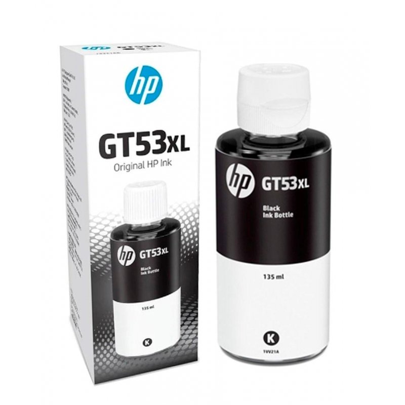 Контейнер с чернилами HP GT53XL 1VV21AE черный оригинальный повышенной емкости