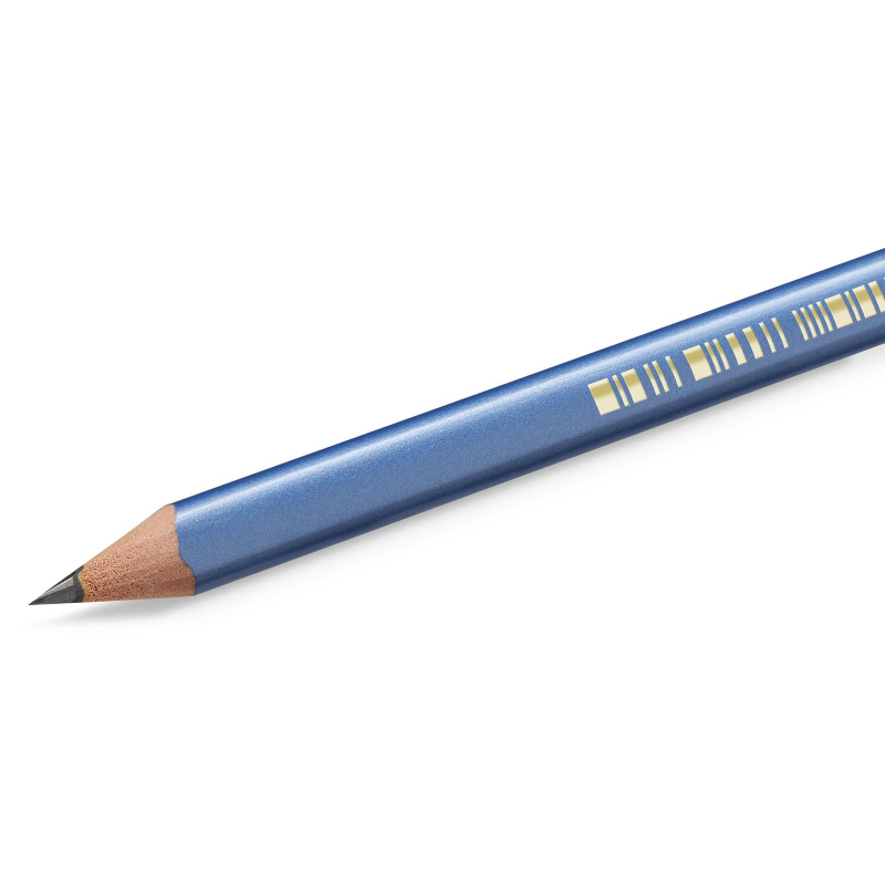 Карандаш чернографитный Bic Evolution Triangle HB трехгранный заточенный с ластиком