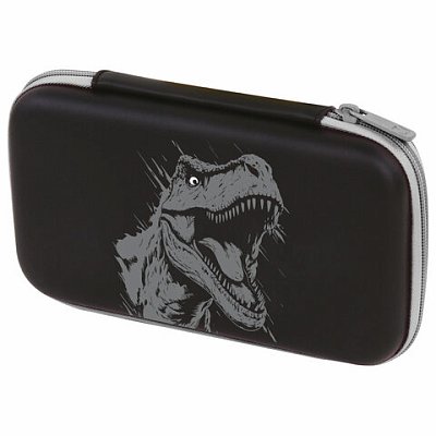 Пенал BRAUBERG SHINY, 1 отделение, 1 откидная планка, EVA, 22×13 см, «Scary dino»