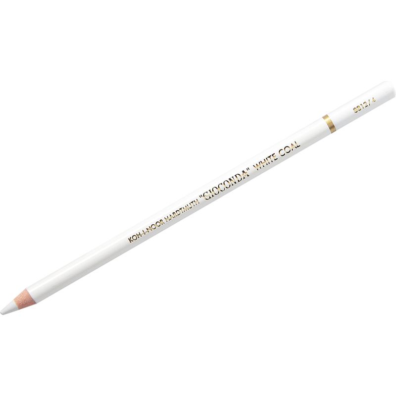 превью Угольный карандаш Koh-I-Noor «Gioconda Extra 8812» H, белый, заточен. 