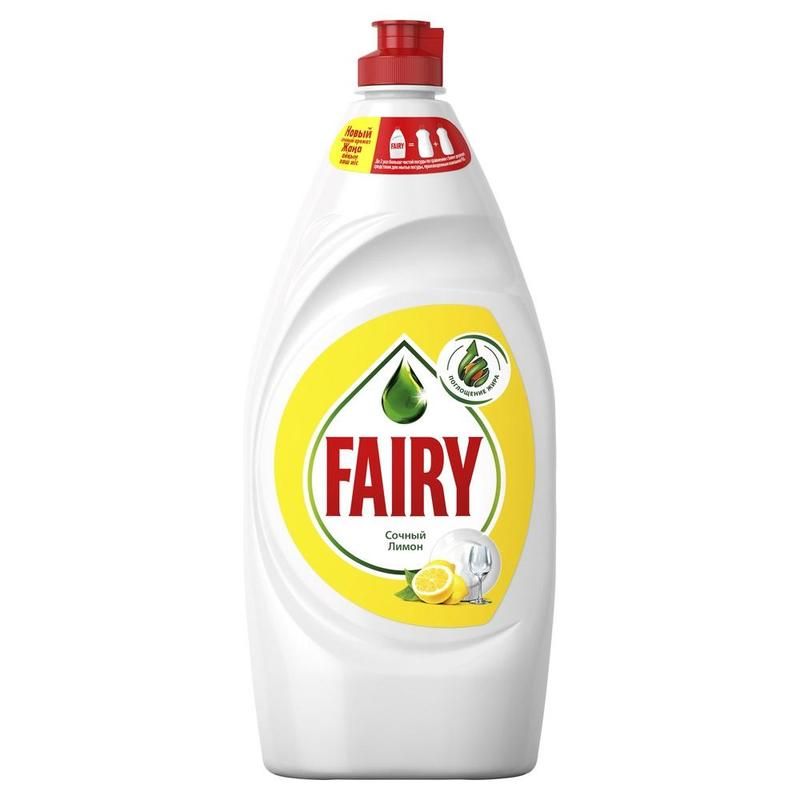 превью Средство для мытья посуды Fairy Сочный Лимон 800 мл