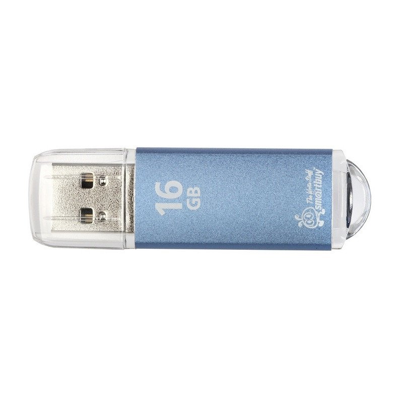Флеш-память SmartBuy V-Cut 16GbUSB 2.0 голубая