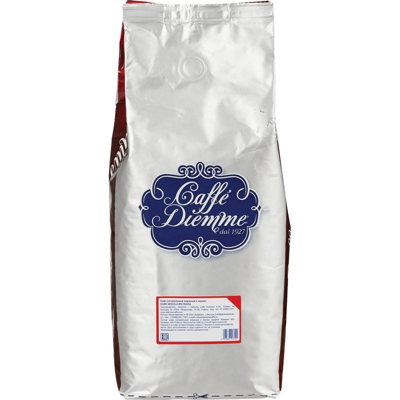 превью Кофе в зернах Diemme Caffe Miscela Rio Rossa 1 кг