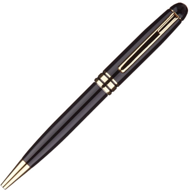 Ручка шариковая VERDIE Ve-100 Luxe, корп. черн, син. черн, карт. футляр