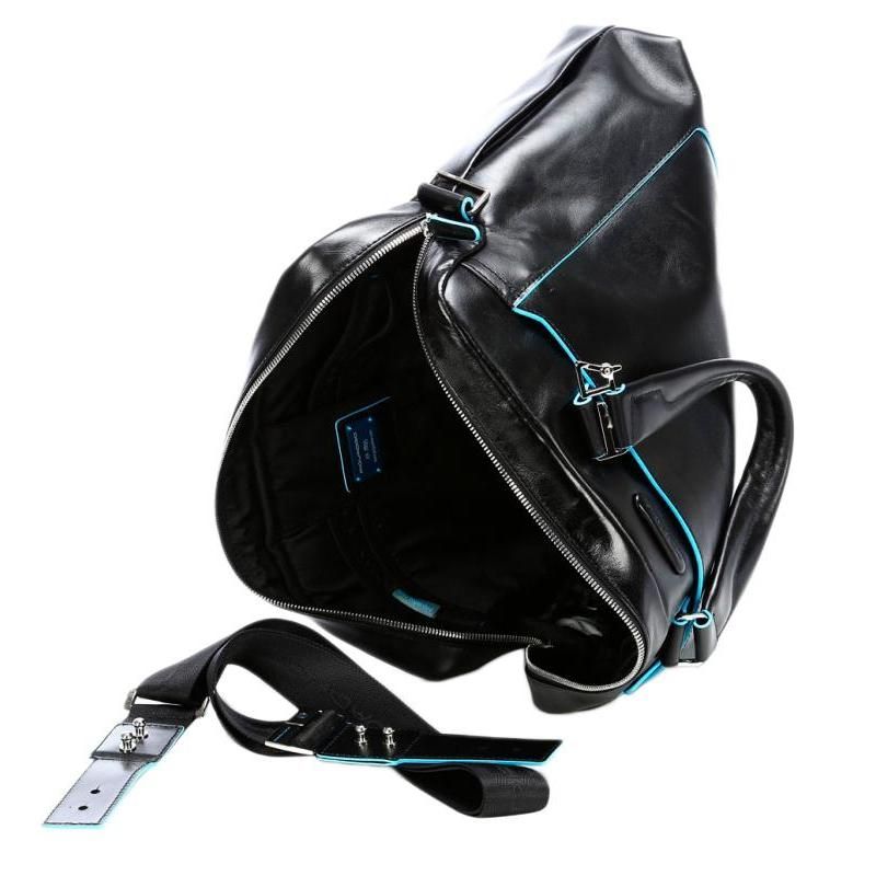 Сумка Piquadro Blue Square из натуральной кожи черного цвета (CA3335B2/N)