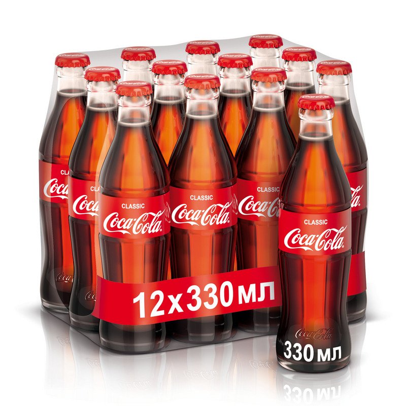 превью Напиток Coca-Cola газированный 0.33 л