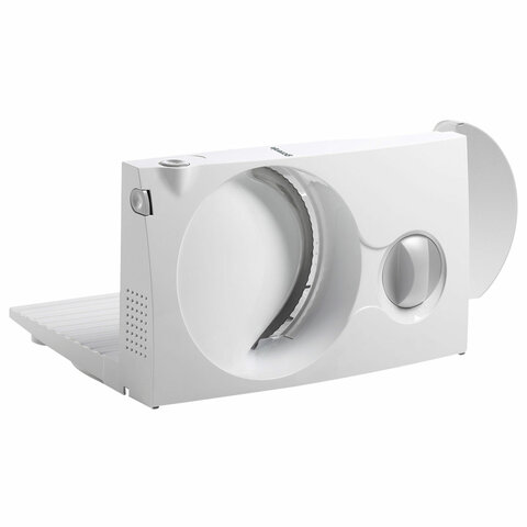 Ломтерезка GORENJE R401W, диаметр ножа 17 см, 100 Вт, диаметр ломтиков 0-17 мм, белый