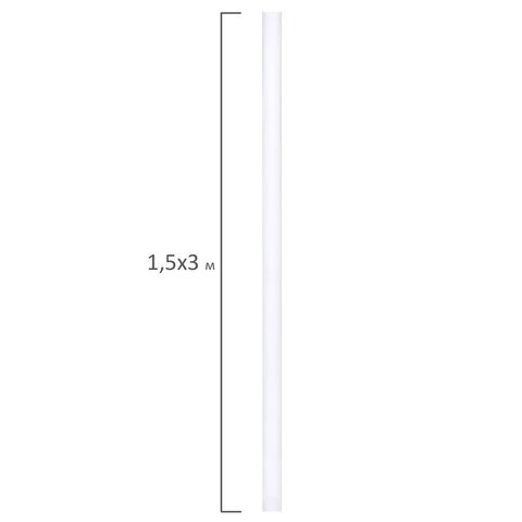 Холст в рулоне BRAUBERG ART CLASSIC, 1.5×3 м, 380 г/м2, грунтованный, 100% хлопок, мелкое зерно