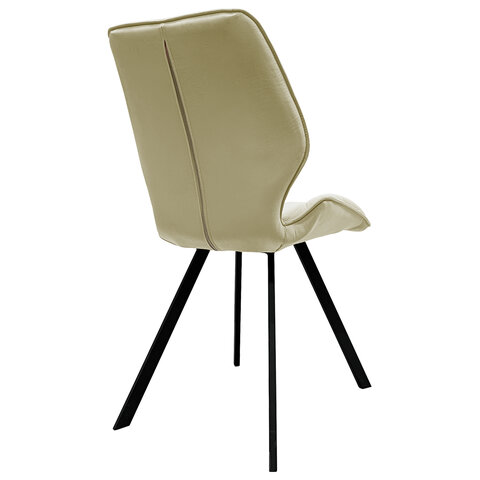 Стул BRABIX Rombo CF-077велюр бежевыйкаркас металлический усиленный черный532777