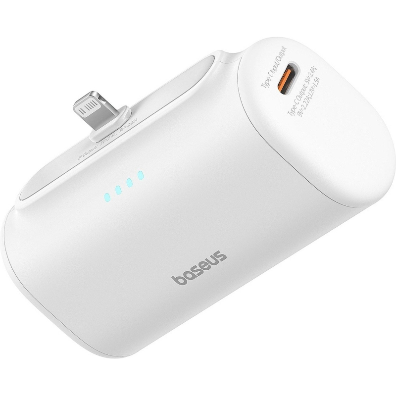 Внешний аккумулятор Baseus Compact MFI 5k mAh 20W WT (BAS-P1006830721300)