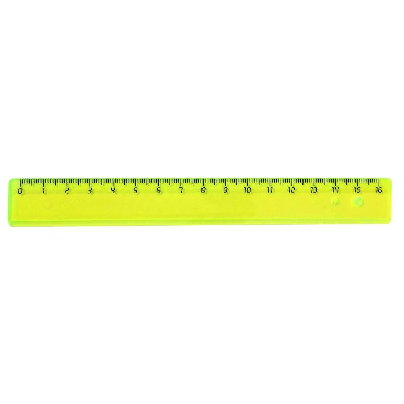 Линейка Attache 16 см пластиковая (4 штуки в упаковке)