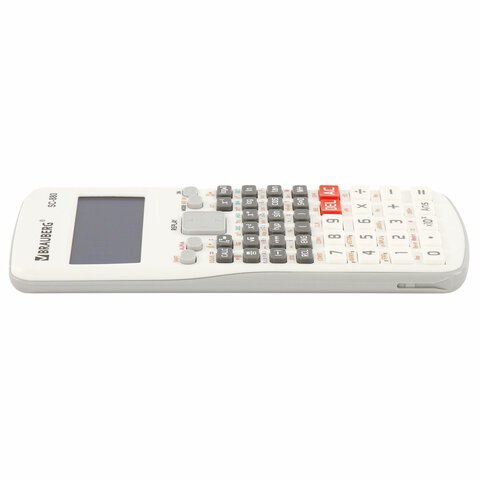 Калькулятор инженерный двухстрочный BRAUBERG SC-880-N (165×84 мм), 417 функций, 10+2 разрядов, БЕЛЫЙ