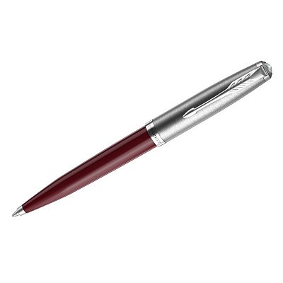 Ручка шариковая Parker «51 Burgundy CT», черная, 1.0мм, поворот., подарочная упаковка