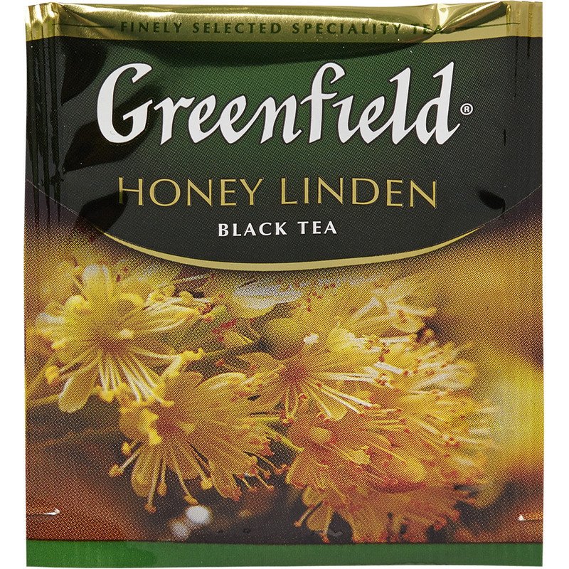 Чай Greenfield Honey Linden черный с добавками 25пак*1.5г