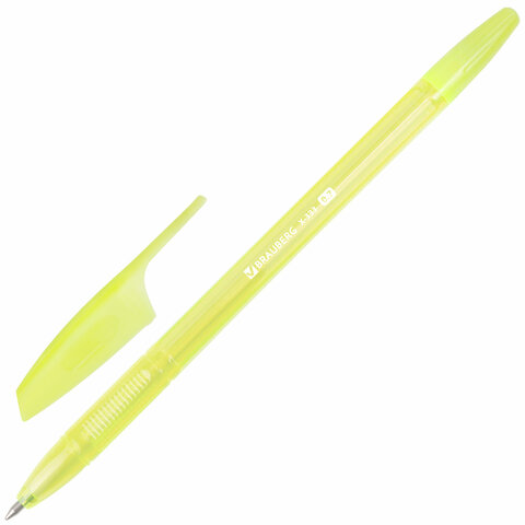 Ручка шариковая BRAUBERG «X-333 PASTEL», 12+1 В ПОДАРОК!, синяя, КОМПЛЕКТ 13 шт., узел 0.7 мм, линия письма 0.35 мм