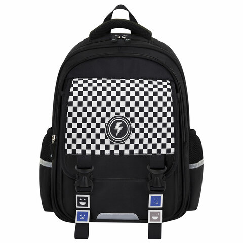 Рюкзак BRAUBERG SNAP, 2 отделения, 3 кармана, «Stylish checks», 39×28х16 см