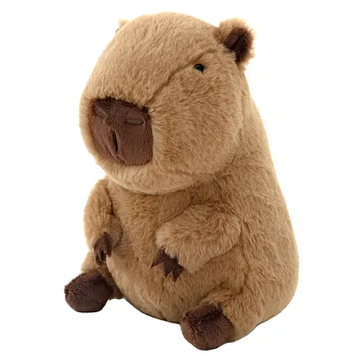 Игрушка мягкая «Капибара», 20 см, цвет коричневый, WOOZOO (ВУЗУ)