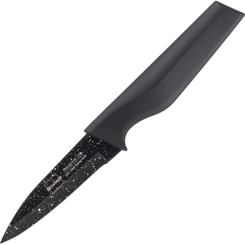 Нож для чистки овощей Santoku 9 см. рукоять Soft Touch, Mielaje