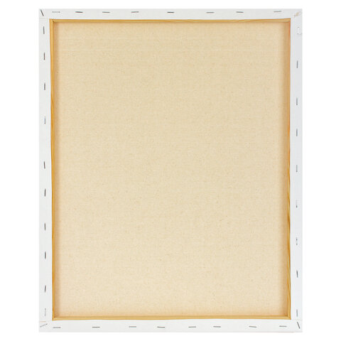 Холст на подрамнике BRAUBERG ART CLASSIC, 50×60 см, 420 г/м2, 45% хлопок 55% лен, среднее зерно