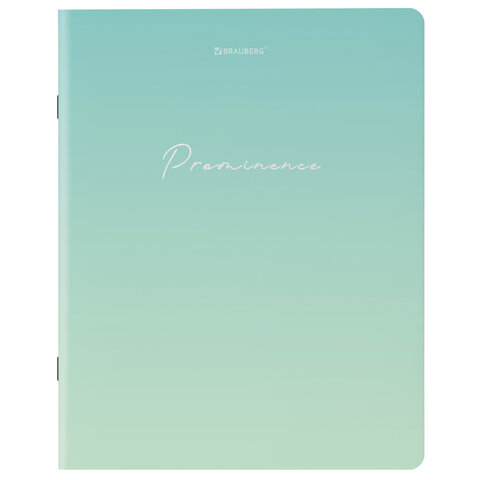 Тетради КОМПЛЕКТ 5 шт. А5, 48 л., BRAUBERG, скоба, клетка, SoftTouch, фольга, «Inspiration»