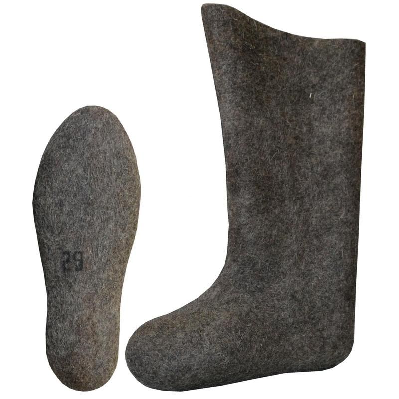 превью Валенки шерстяные серые (размер 36)