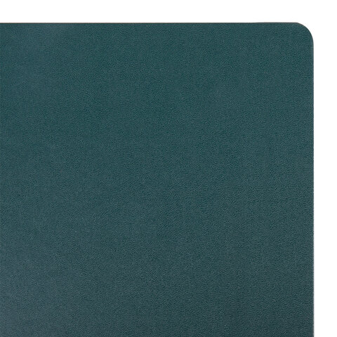 Блокнот БОЛЬШОЙ ФОРМАТ (180×250 мм) В5, BRAUBERG ULTRA, балакрон, 80 г/м2, 96 л., клетка, темно-зеленый
