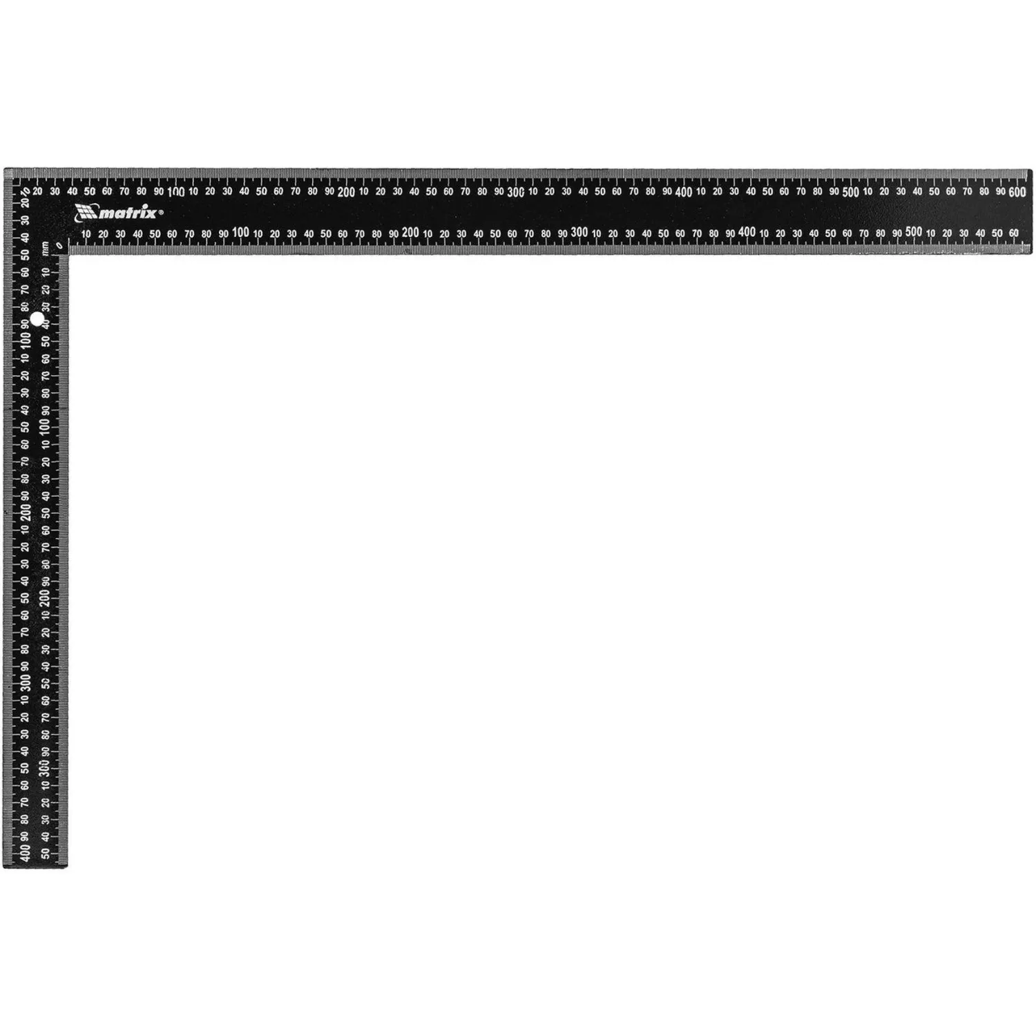 Угольник столярный Matrix 600 мм стальной (32371)