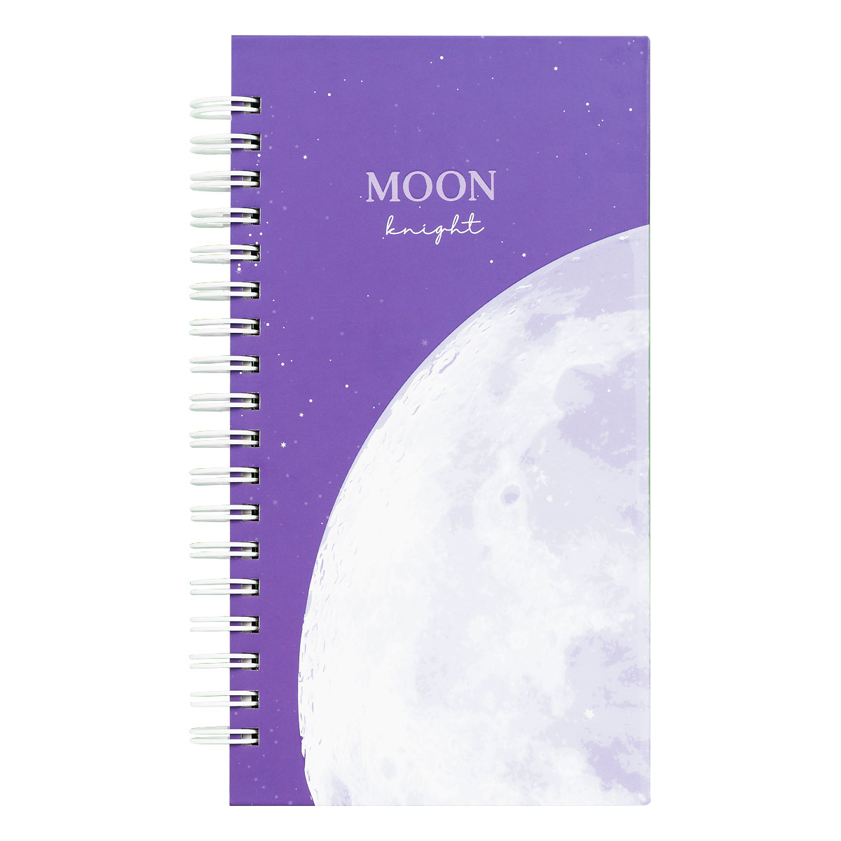 Записная книжка 95×175мм 96л. MESHU «Moon light», матовая ламинация, выборочный УФ-лак