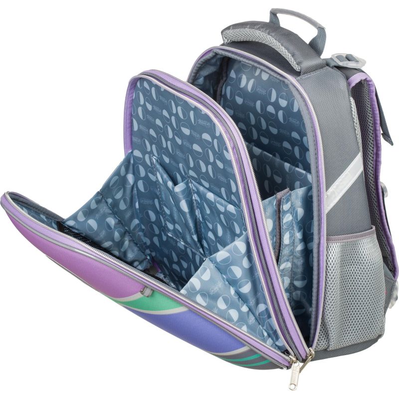 Ранец №1School Basic Avocado cruise, 2 отд., эргоном. спинка