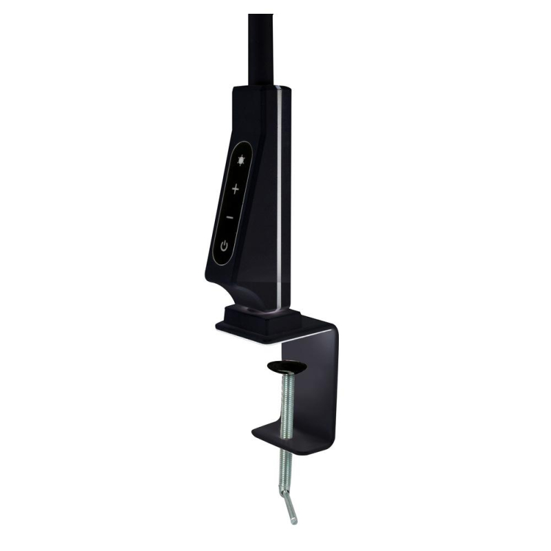Светильник Camelion KD-837 C02, черный, LED, 7W, 230В, сенс. рег., USB 13885