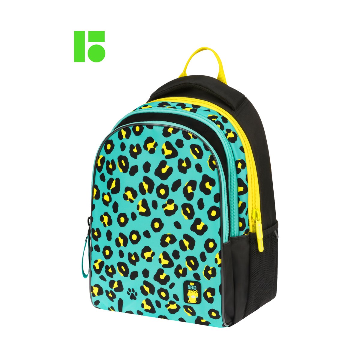 Рюкзак Berlingo inStyle «Leo blue» 41×27×20 см, 3 отделения, 2 кармана, эргономичная спинка
