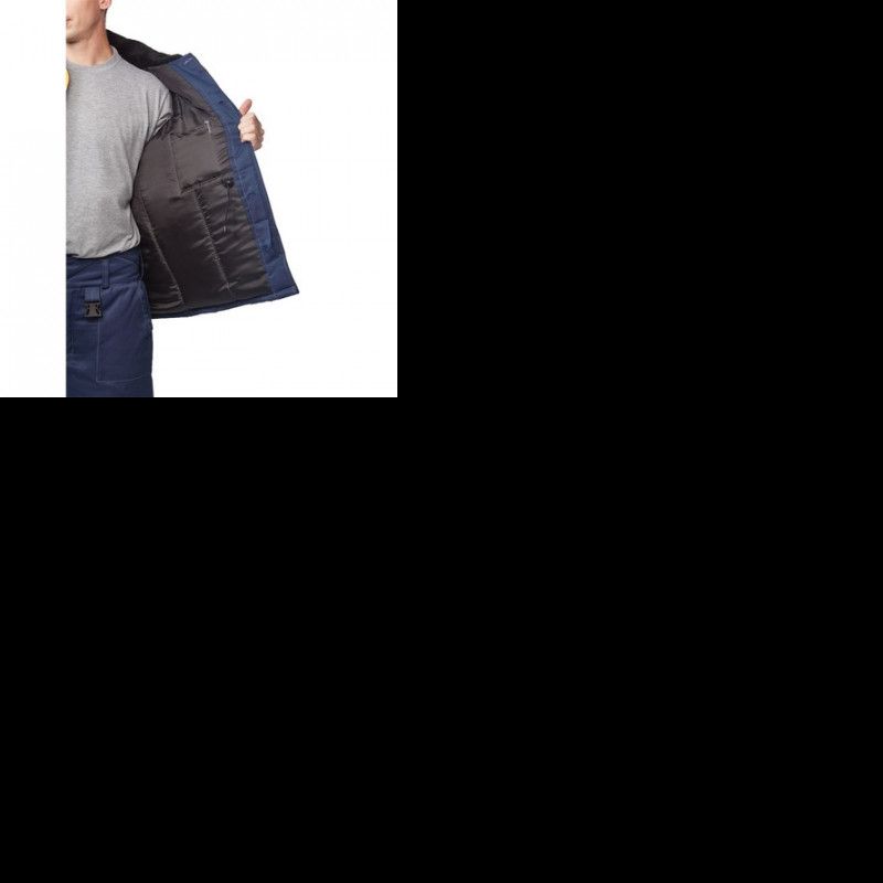 Брюки рабочие зимние муж з32-БР син смес 44-46/170-176