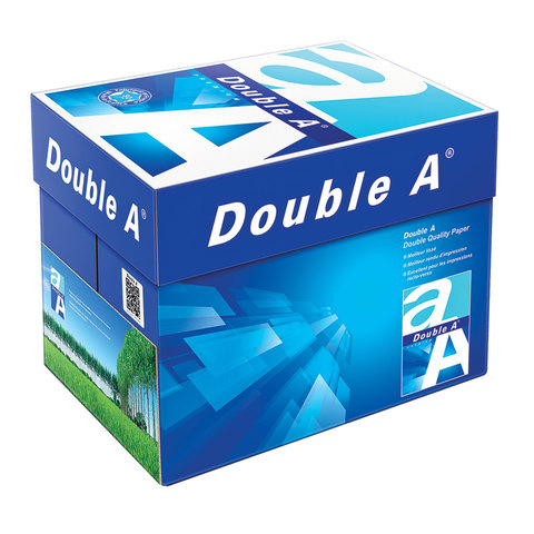 Бумага для офисной техники Double A (А4, 80 г/кв.м, белизна 172% CIE, 500 листов)