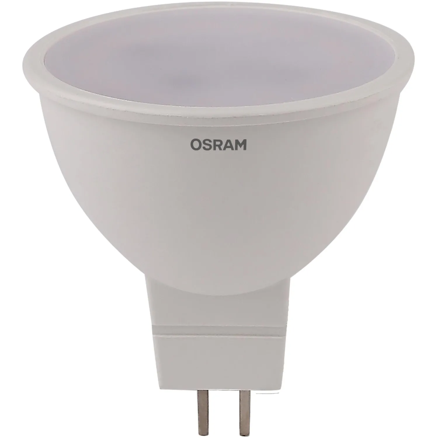 Лампа светодиодная Osram 7 Вт GU5.3 MR 3000 К 600 Лм диммируемая матовая (4058075229006)